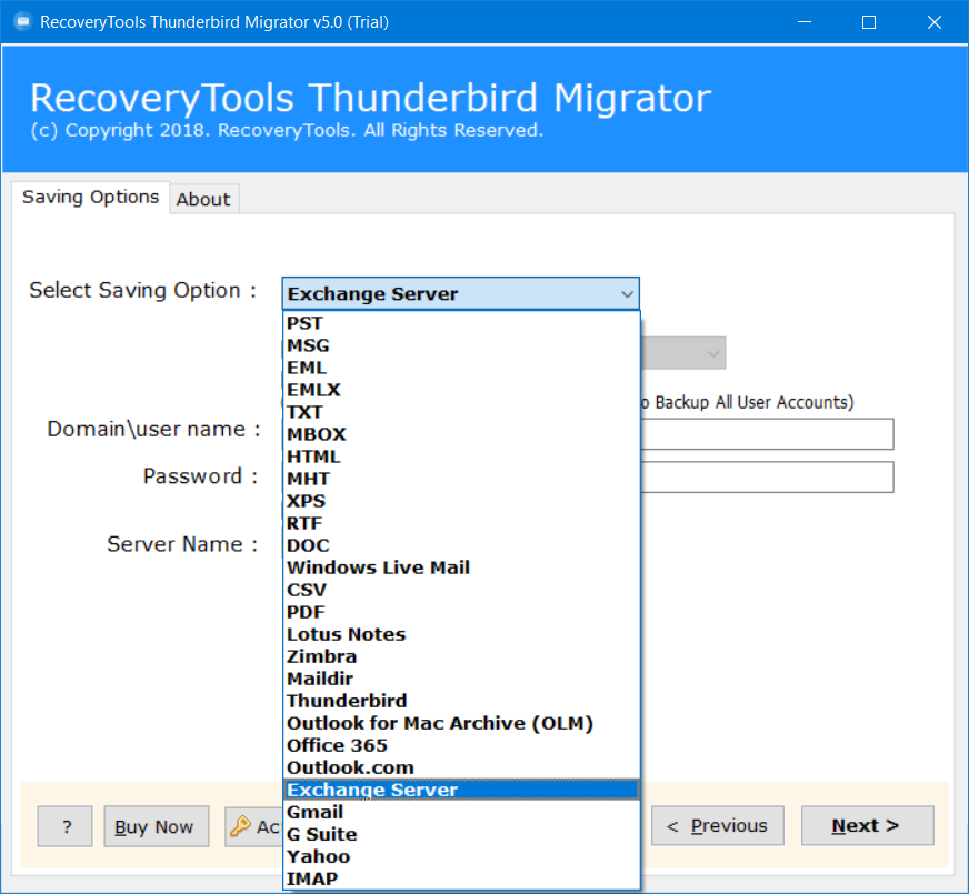 Mozilla thunderbird exchange настройка