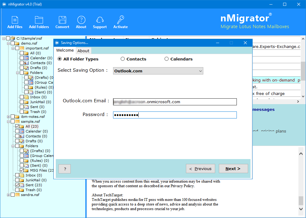 Сравнение lotus notes и outlook