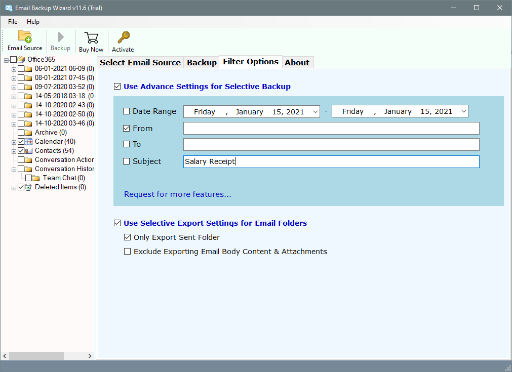 roundcube backup wizard