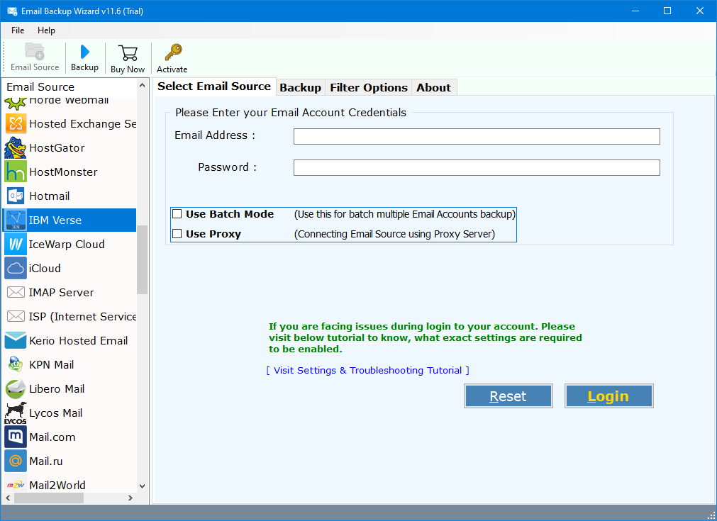 hostgator email settings for outlook issues