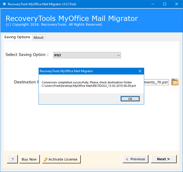 myoffice contacts converter tool